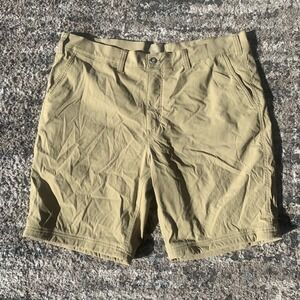 Eddie Bauer Travex Mens 40 Tan Insulated Hiking Shorts